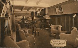 Portion of Lobby, Hotel Von Dorn Postcard