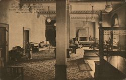 St. Dominic Hotel Apartments Lobby, Bush and Jones Streets Postcard