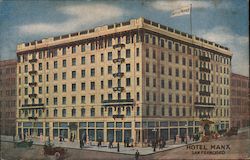 Hotel Manx - Army and Navy Headquarters Postcard