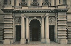 Main Entrance to the Fairmount Hotel Postcard
