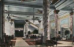 Foyer, Hotel Fairmont Postcard
