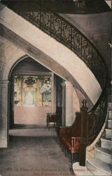 A Vista of the Ballroom in the Fairmount Hotel Postcard