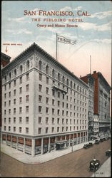 The Fielding Hotel at Geary and Mason Streets San Francisco, CA Postcard Postcard Postcard