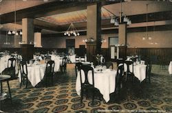 Dining Room, Hotel Cadillac Postcard