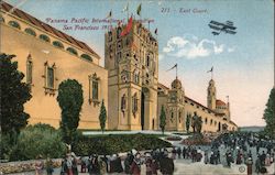 East Court - Panama-Pacific International Exposition 1915 Postcard