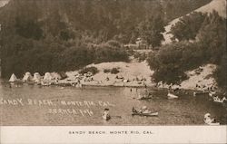 Sandy Beach Postcard