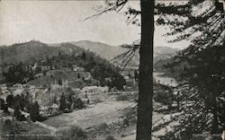 View of Portion of Guerneville California Postcard Postcard Postcard