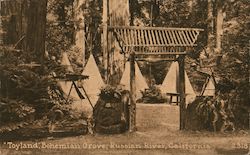 "Toyland" Bohemian Grove, Russian River Monte Rio, CA Postcard Postcard Postcard