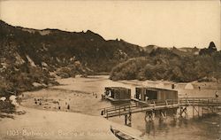 Bathing and Boating Rio Nido, CA Postcard Postcard Postcard