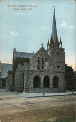 St. Rose Catholic Church Santa Rosa, CA Postcard Postcard Postcard