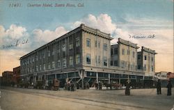 Overton Hotel Santa Rosa, CA Postcard Postcard Postcard