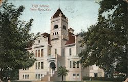 High School Santa Rosa, CA Postcard Postcard Postcard