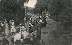 End of the Vacation, Guernewood Park Guerneville, CA Turrill & Miller Photo Postcard Postcard Postcard