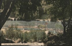 View Near Guernewood Park Guerneville, CA Postcard Postcard Postcard