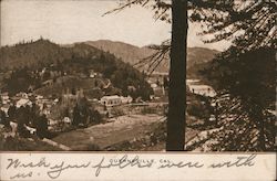 Aerial View Postcard