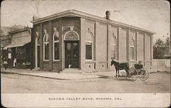 Sonoma Valley Bank Postcard