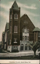 Christian Church Postcard