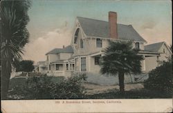 A Residence Street Sonoma, CA Postcard Postcard Postcard