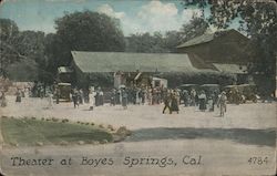 Theater at Boyes Springs Boyes Hot Springs, CA Postcard Postcard Postcard