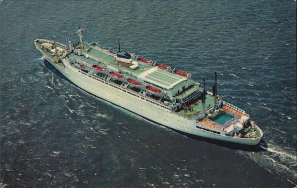 S. S. Atlantic, American Export Isbrandtsen Lines Cruise Ships