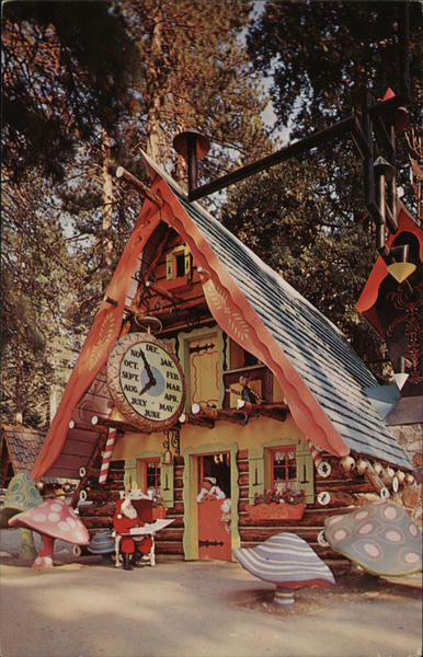Santa's Home at Santa's Village Advertising