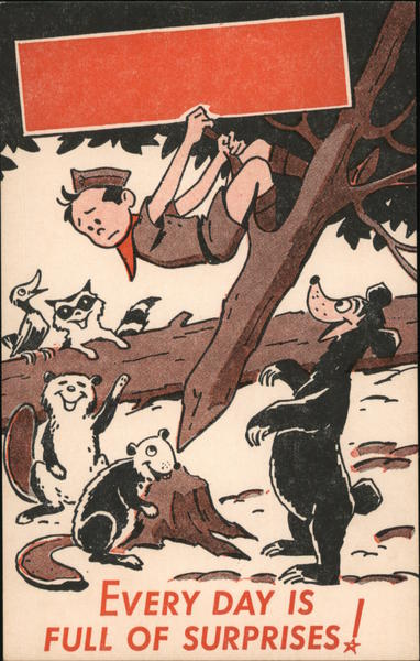 Every Day is Full of Surprises! - No. 3067A Boy Scouts of America