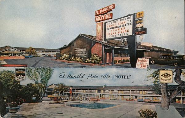 El Rancho Palo Alto Motel and Restaurant California