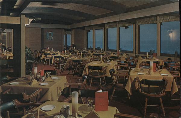 Malio's dining room, Municipal Wharf Santa Cruz California