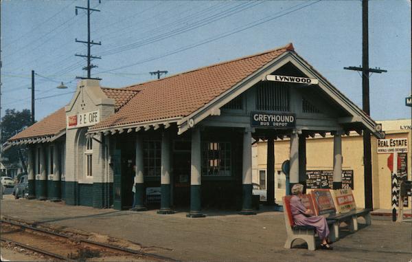 Greyhound Bus Depot Lynwood California