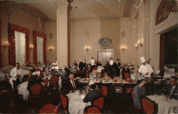 Clift Hotel The French dining room San Francisco California