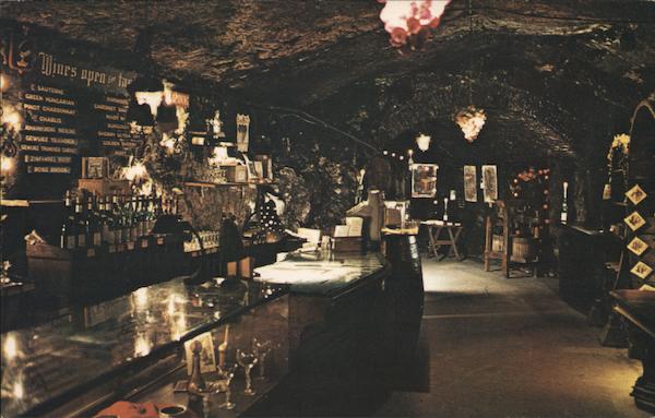 Wine Tasting Room/Tunnel Carved From Solid Limestone at the Buena Vista Winery in Sonoma, CA Valley of the Moon