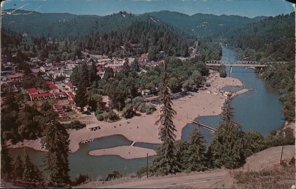 Russian River Guerneville California B.M. Gaskill