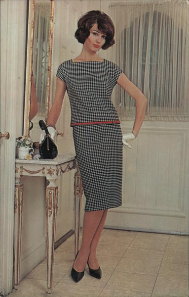 Dress by Tricosa of Paris, Imported by Feder Fashions New York