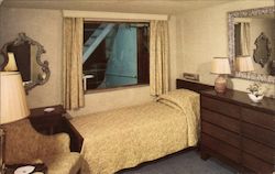 Pacific Far East Line's SS Golden Bear, stateroom Postcard