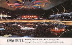 GM Motorama of 1954 Postcard