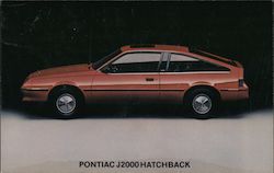 1982 Pontiac J2000 SE 3- Door Hatchback. Nagel Motors Casper, WY Cars Postcard Postcard Postcard