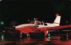 Beechcraft C-55 Baron Postcard