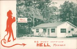 Greetings From Hell, Michigan F.W. Garadnik, Photographer Postcard Postcard Postcard