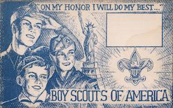 Boy Scouts of America, Second National Jamboree Postcard