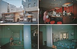 The Richelieu Hotel and Connecting Garden Court Motel Postcard