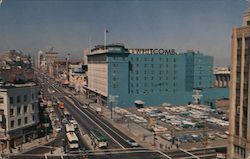 The Whitcomb Motor Hotel Postcard