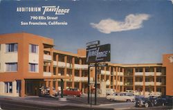 Auditorium TraveLodge Postcard