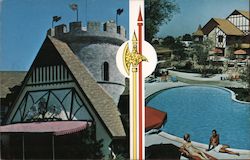 Royal Coach Motor Hotels, Your Castle Away From Home Postcard