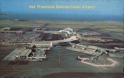 San Francisco International Airport California Postcard Postcard Postcard