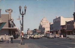 Broadway Avenue from El Camino Real Postcard