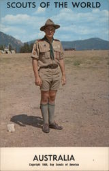 Scouts of the World Postcard