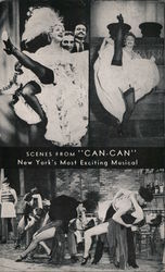 Scenes from the Musical "Can-Can" - Schubert Theatre Postcard