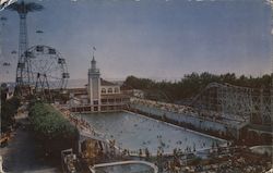 Steeplechase Swimming Pool Coney Island, NY Postcard Postcard Postcard