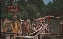 Indiana Jones - Frontier Village Postcard
