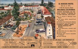 El Rancho MOtel Postcard